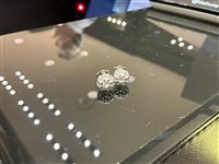 Earrings Woman in Silver Zircone 73382-5